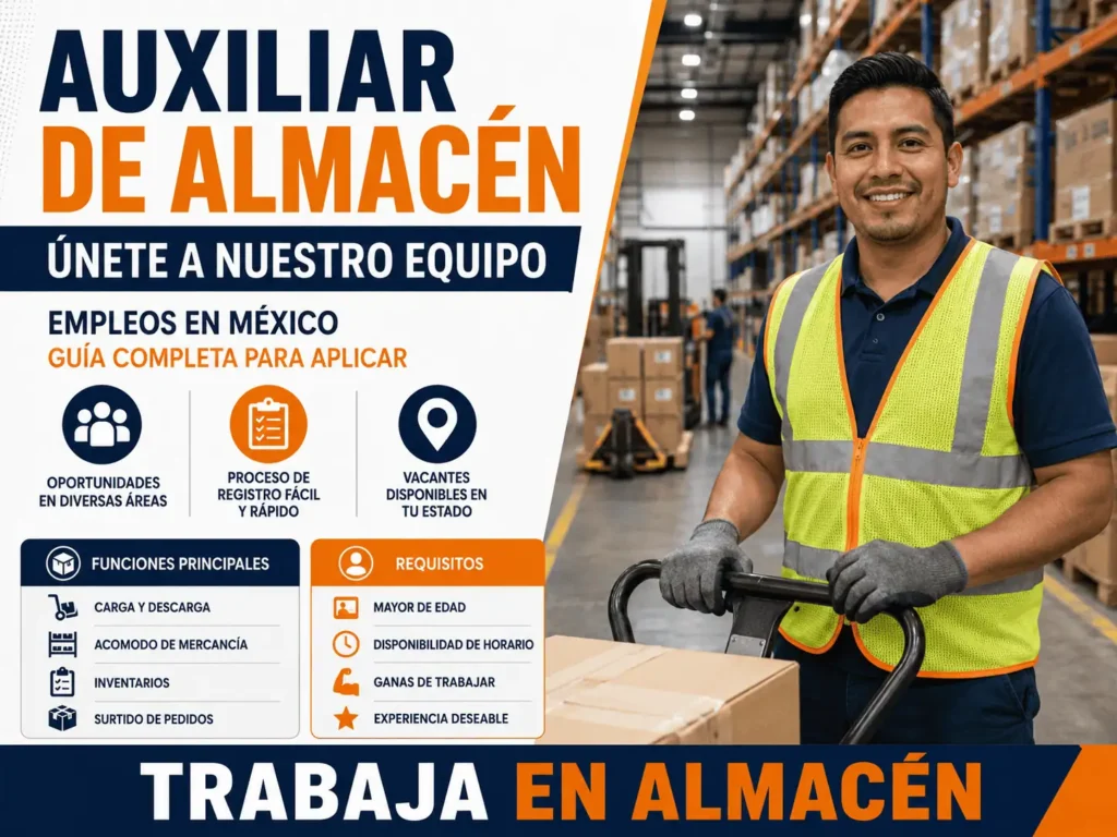 AUXILIAR DE ALMACÉN