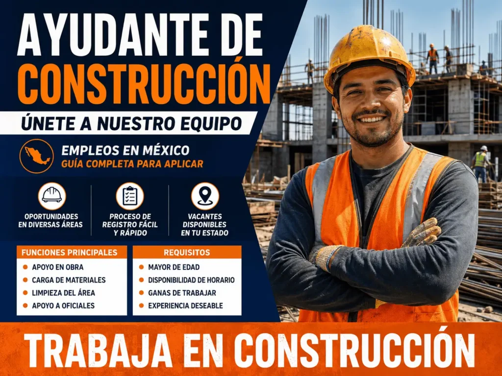 AYUDANTE DE CONSTRUCCIÓN