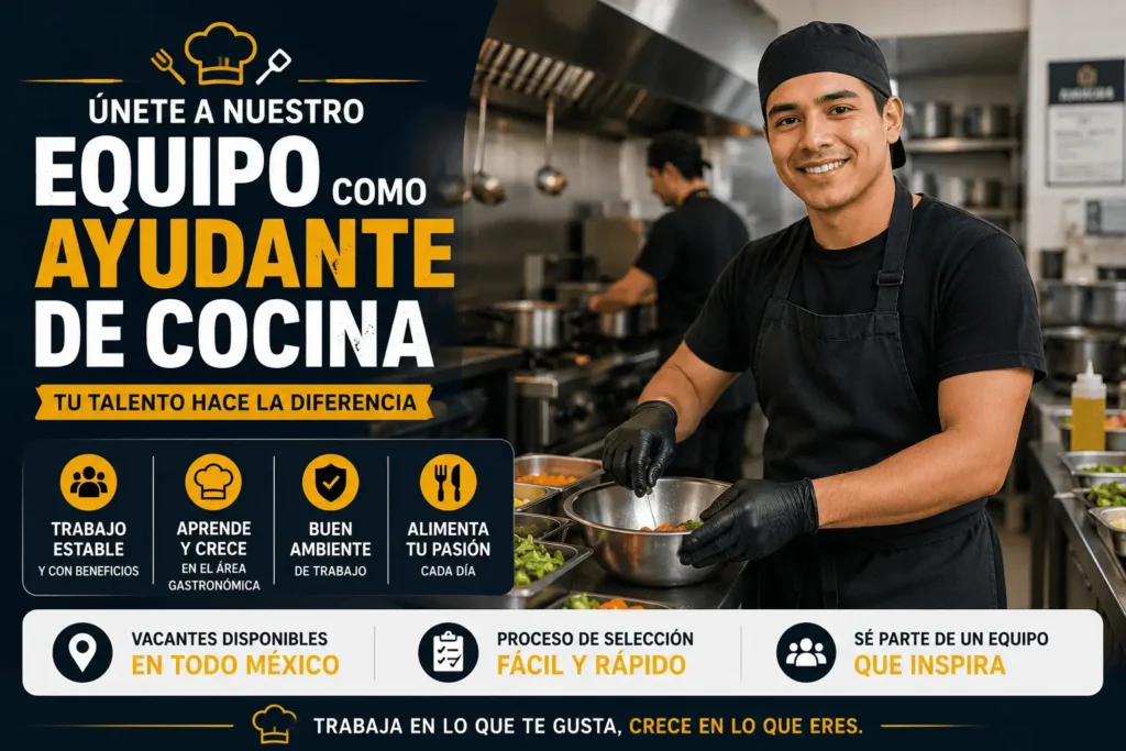 AYUDANTE DE COCINA