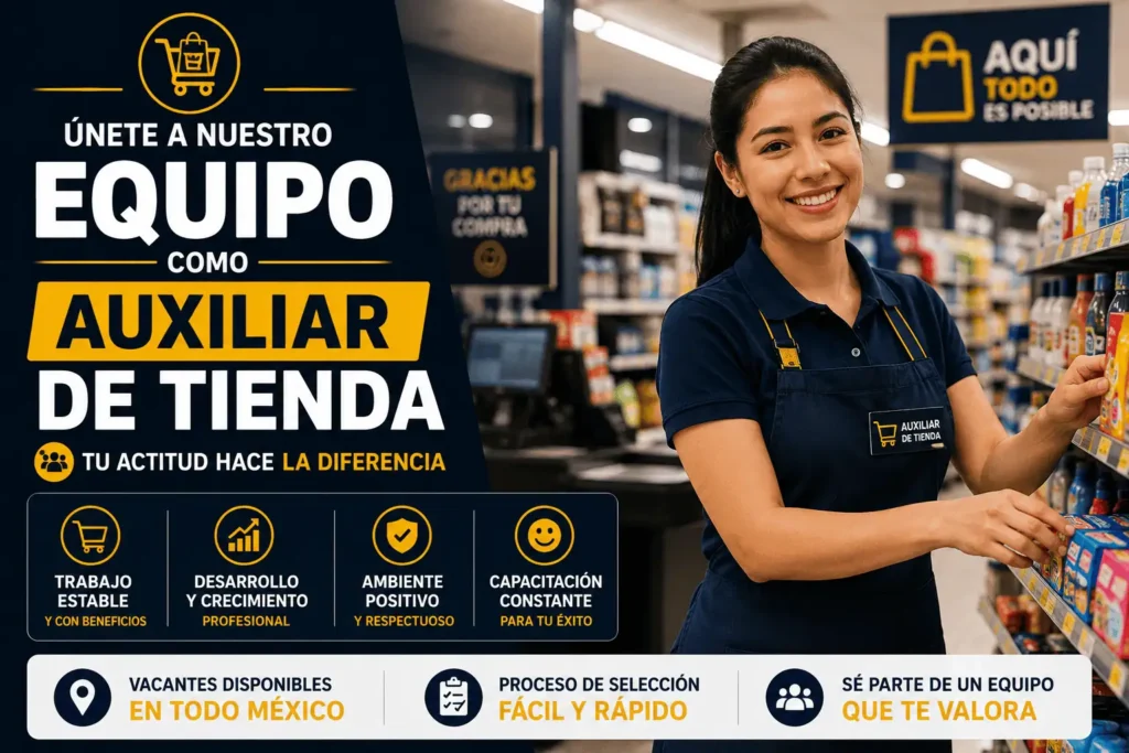 Auxiliar de Tienda